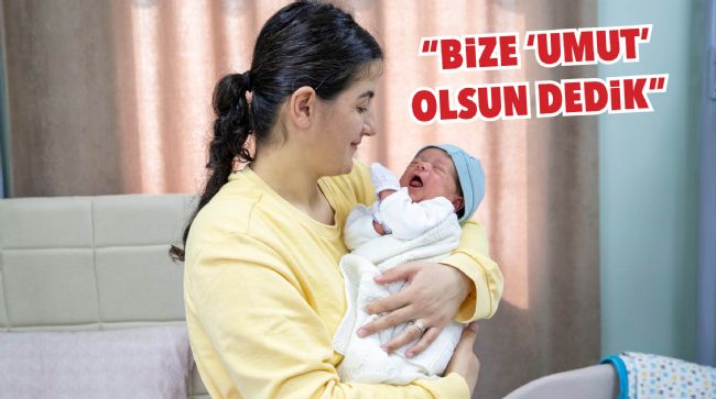 35 HAFTALIK HAMİLEYKEN DEPREME YAKALANAN DEPREMZEDE , HAFTALAR SONRA MERSİN'DE DOĞUM YAPTI