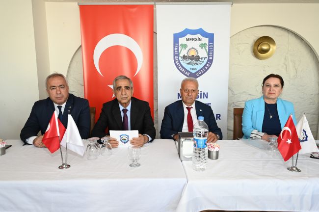Mersin ESOB Başkanlar Kurulu yapıldı