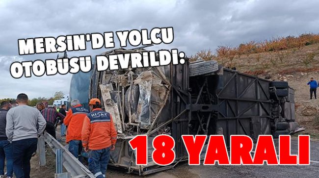 OTOBÜS KAZA YAPTI