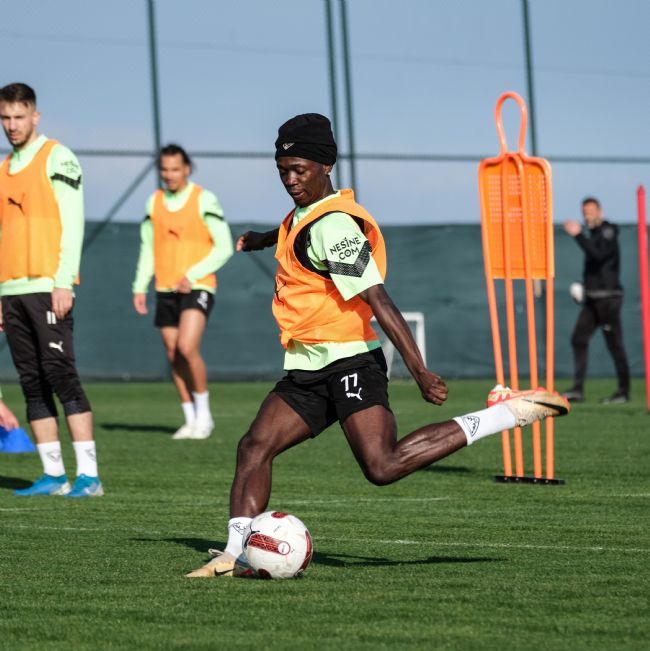 Hatayspor, Kayserispor maçının hazırlıklarını sürdürdü