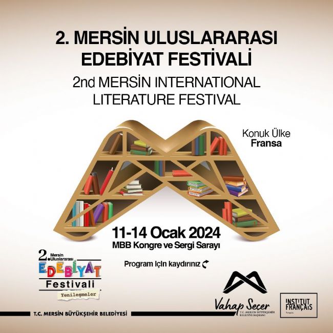 Büyükşehir edebiyatın duayenlerini Mersin’de ağırlıyor