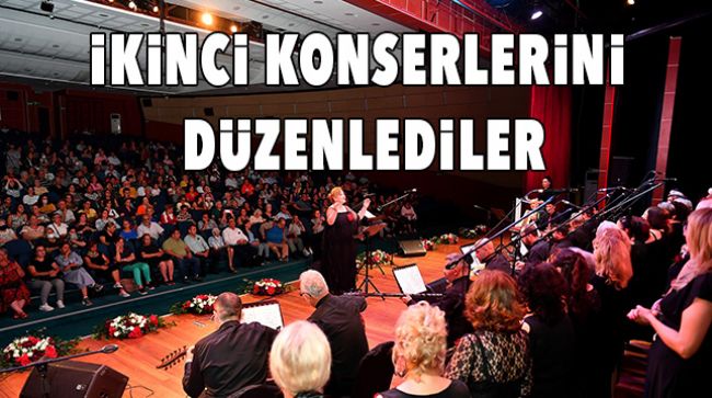 GÖNÜLLERDEN SESLER KOROSU” İKİNCİ KONSERİNİ VERDİ