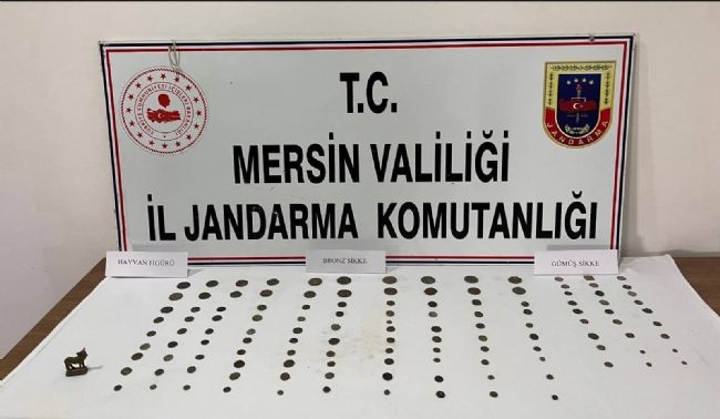 Mersin’de kaçak kazı yapan şüpheli yakalandı