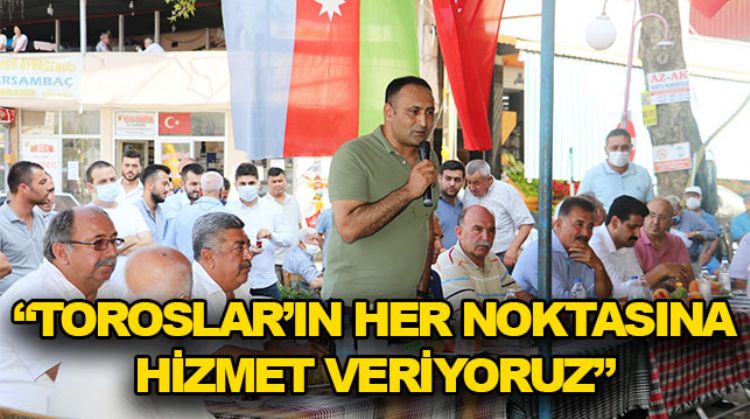 BAŞKAN YILMAZ, VATANDAŞLARLA BULUŞTU