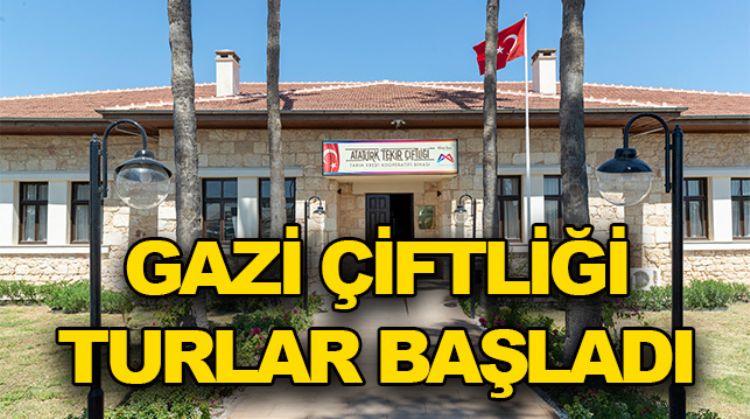 GAZİ ÇİFTLİĞİ’NE ZİYARETÇİ AKINI