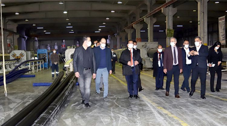 ENDONEZYA BÜYÜKELÇİSİ MERSİN-TARSUS OSB'Yİ ZİYARET ETTİ