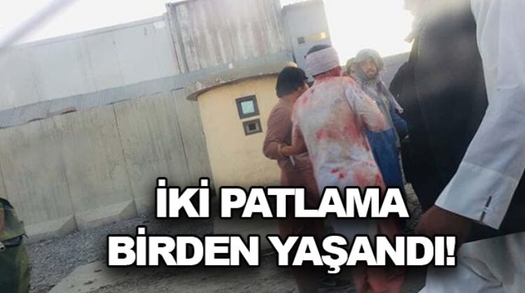 KABİL HAVALİMANI'NDA PATLAMA!