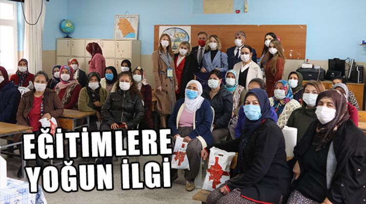 AKDENİZ BELEDİYESİNİN KADINLARA YÖNELİK EĞİTİM SEMİNERLERİ SÜRÜYOR