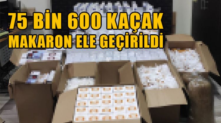 SİLİFKE’DE KAÇAK SİGARA OPERASYONU