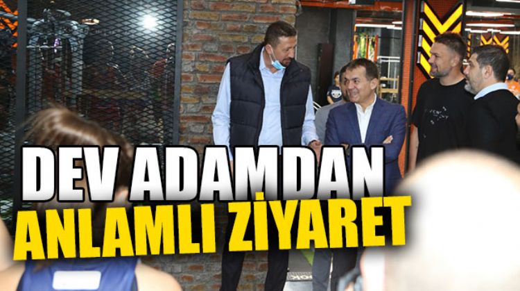 TBF BAŞKANI TÜRKOĞLU'DAN ÇBK BAŞKANI ÇEVİRGEN'E ZİYARET