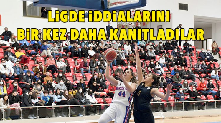 MSK KADIN BASKETBOL TAKIMINDAN BİR GALİBİYET DAHA