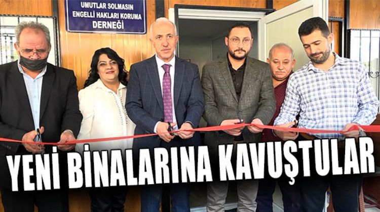 UMUTLAR SOLMASIN ENGELLİ HAKLARI KORUMA DERNEĞİNE AKDENİZ BELEDİYESİNDEN DESTEK