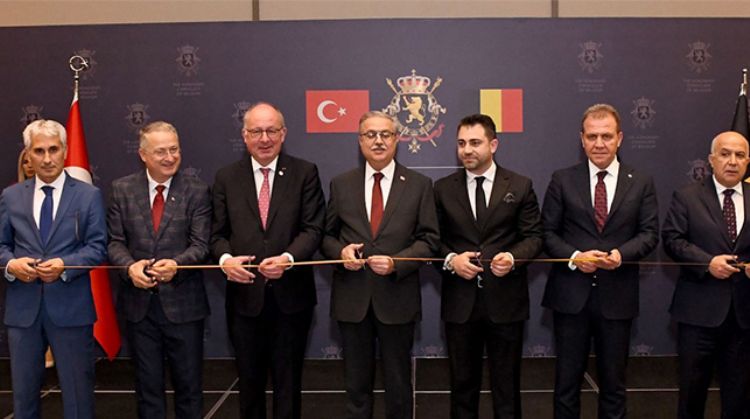 BELÇİKA’NIN MERSİN FAHRİ KONSOLOSLUĞU AÇILDI