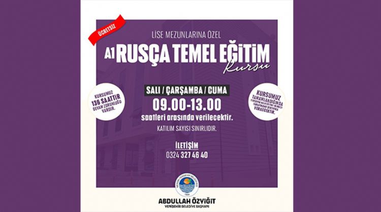 YENİŞEHİR BELEDİYESİNDEN 3 DİLDE ÜCRETSİZ EĞİTİM