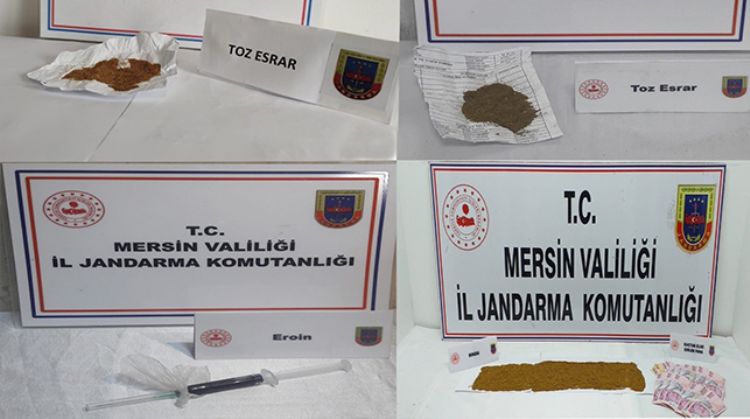 MERSİN’DE UYUŞTURUCU OPERASYONU