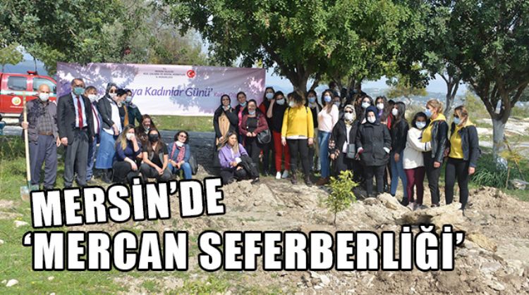 KADINA YÖNELİK ŞİDDETLE MÜCADELE İÇİN MERSİN’DE MERCAN SEFERBERLİĞİ GERÇEKLEŞTİ