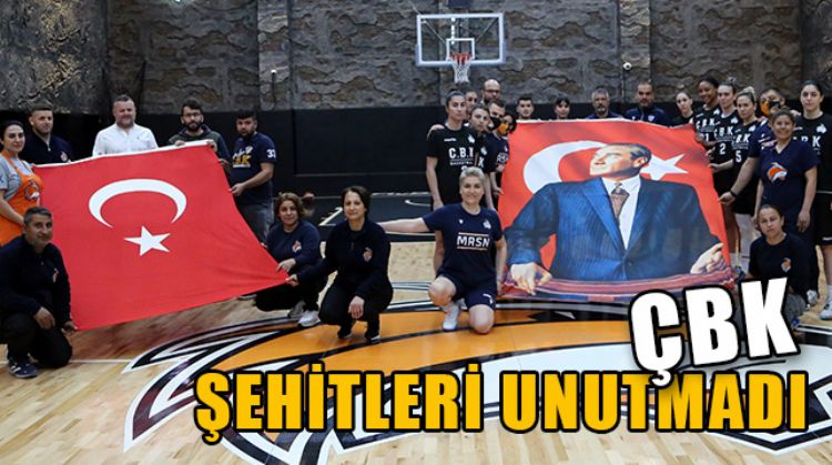 ÇBK, ÇANAKKALE ZAFERİ'NİN 106'NCI YILDÖNÜMÜ DOLAYISI İLE TÜRK BAYRAĞI AÇTI