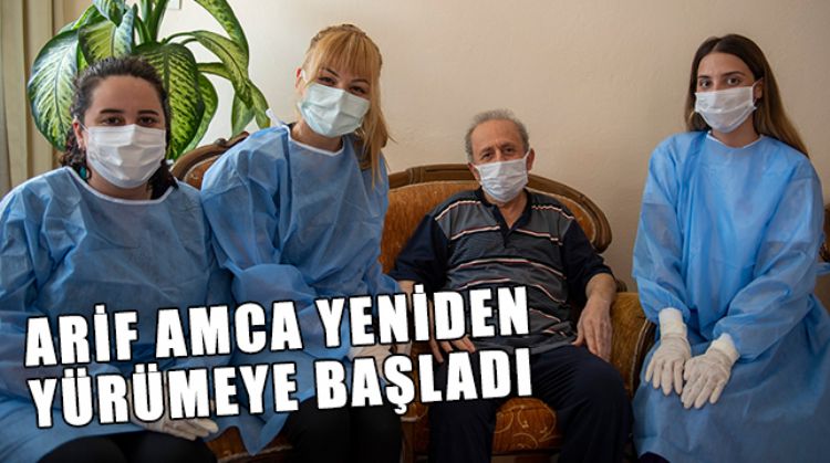 EVDE BAKIM EKİPLERİ HAYATA BAĞLADI