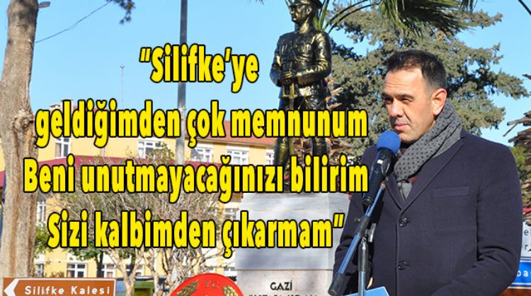MUSTAFA KEMAL ATATÜRK’ÜN SİLİFKEYE GELİŞİNİN 97 YILI KUTLANDI