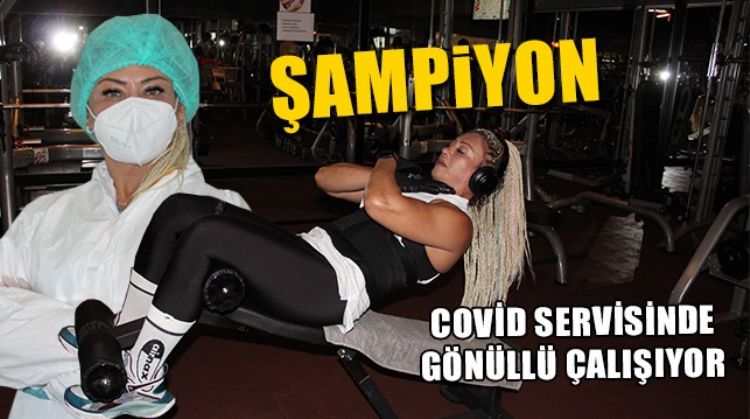 HEM SAĞLIK ÇALIŞANI HEM VÜCUT GELİŞTİRME ŞAMPİYONU
