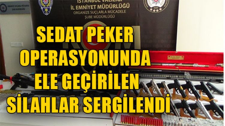 OPERASYONDA ÇOK SAYIDA SİLAH YAKALANDI