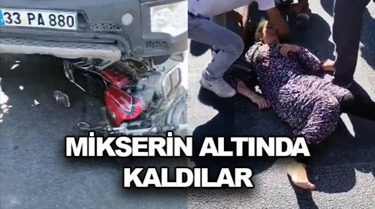 TARSUS’TA FECİ KAZA: 2 YARALI