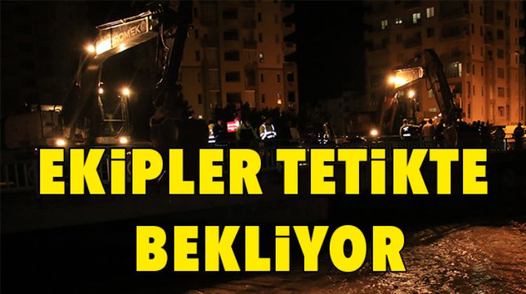 ERDEMLİ’DE SEL NÖBETİ