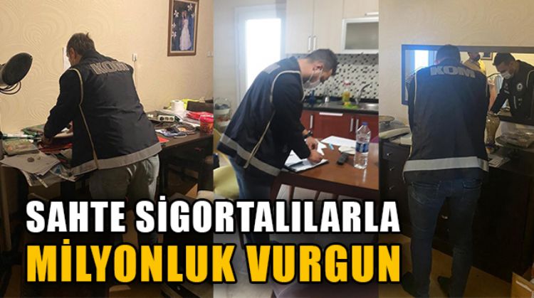 MERSİN MERKEZLİ OPERASYONDA 50 MİLYON LİRALIK VURGUN ORTAYA ÇIKTI