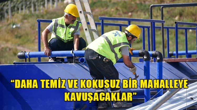 ATIKSU ARITIM TESİSİ YAPIMI SON HIZ DEVAM EDİYOR