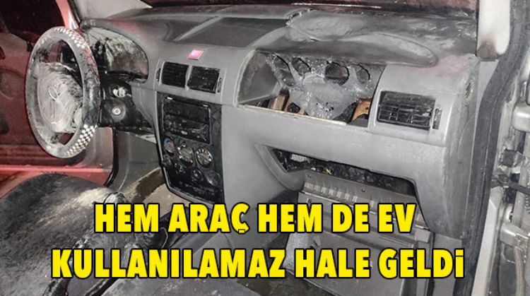 TARSUS’TA İKİ YANGIN BİRDEN ÇIKTI
