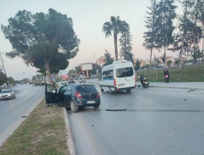 Tarsus’ta Trafik Kazası: 3 Yaralı
