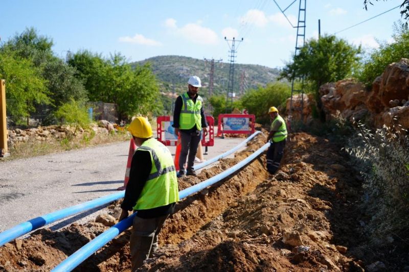Silifke'de 30 yıllık su deposu yenilendi