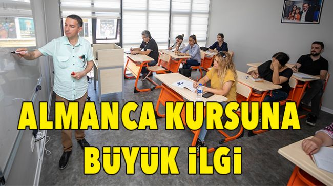 MERSİNLİLERDEN DİL KURSUNA BÜYÜK İLGİ