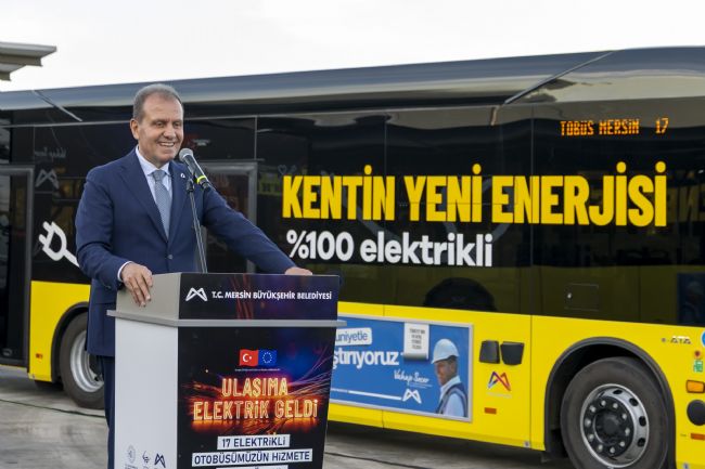 Başkan Seçer: "Elektrikli otobüsler bizim vizyonumuza uygun"