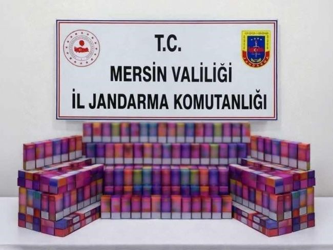 Mersin’de 650 gümrük kaçağı elektronik sigara ele geçirildi