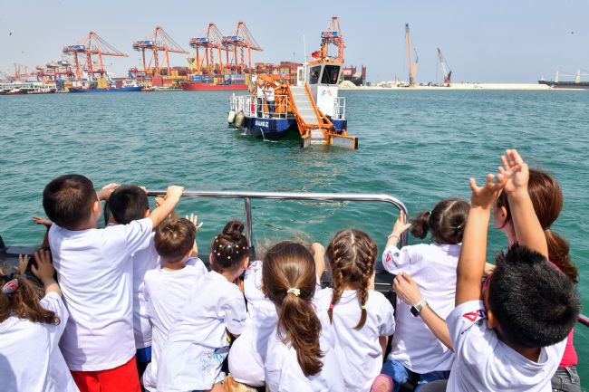 Denizleri temiz tutmanın önemi anlatıldı