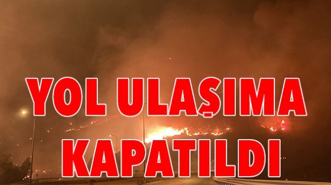D-400 KARAYOLU KAPATILDI