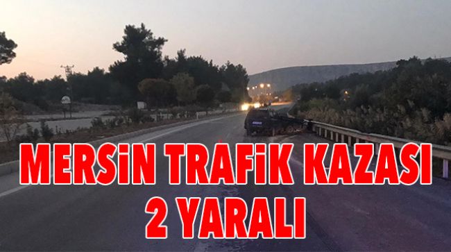 OTOMOBİL TARIM ARACINA ARKADAN ÇARPTI