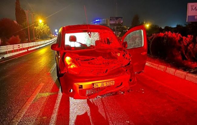 Erdemli'de trafik kazası; 1 ölü!