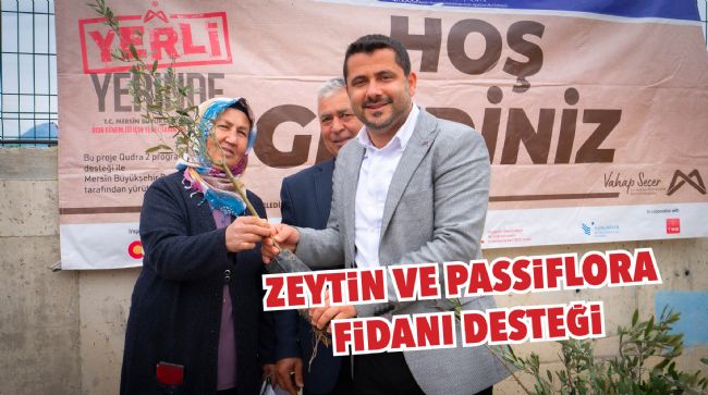 MERSİN'DE ÇİFTÇİLERE DESTEK