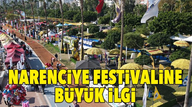 NARENCİYE FESTİVALİN’DE YENİŞEHİR BELEDİYESİ BÜYÜK İLGİ GÖRDÜ