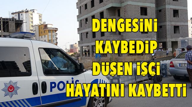 İŞÇİ 11'NCİ KATTAN DÜŞTÜ
