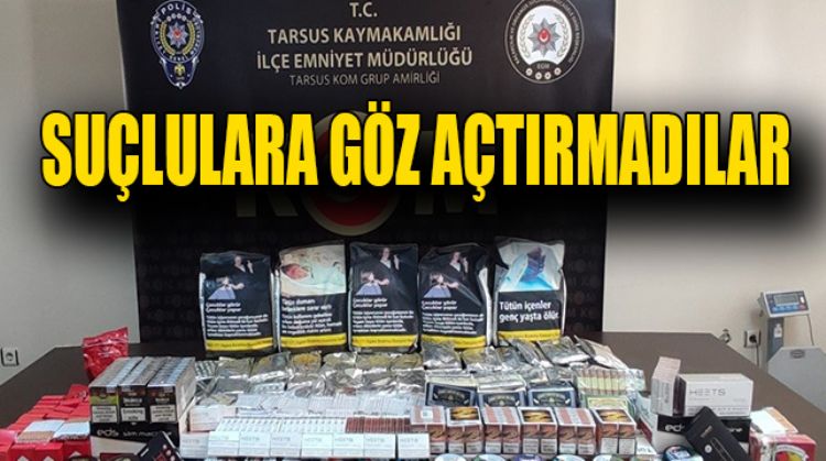 TARSUS’TA SUÇLULARA YER YOK