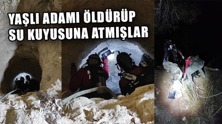 MERSİN’DE KAYIP OLARAK ARANAN YAŞLI ADAMIN CANSIZ BEDENİ SU KUYUSUNDA BULUNDU