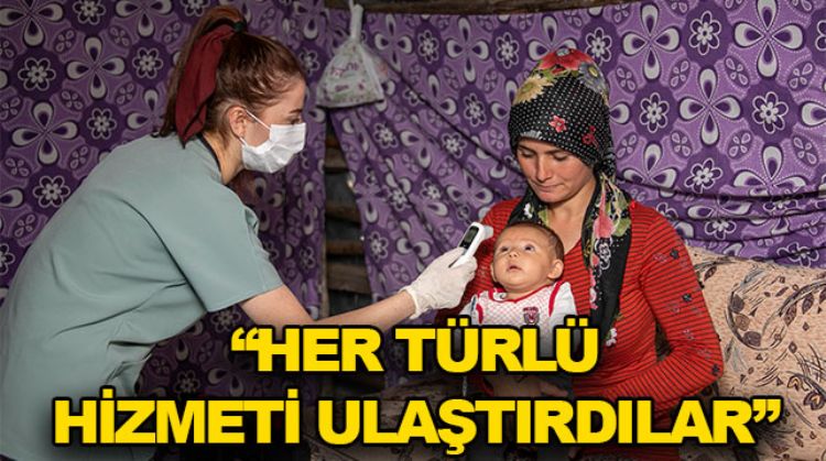KONARGÖÇER YÖRÜKLERE BÜYÜKŞEHRİDEN DESTEK