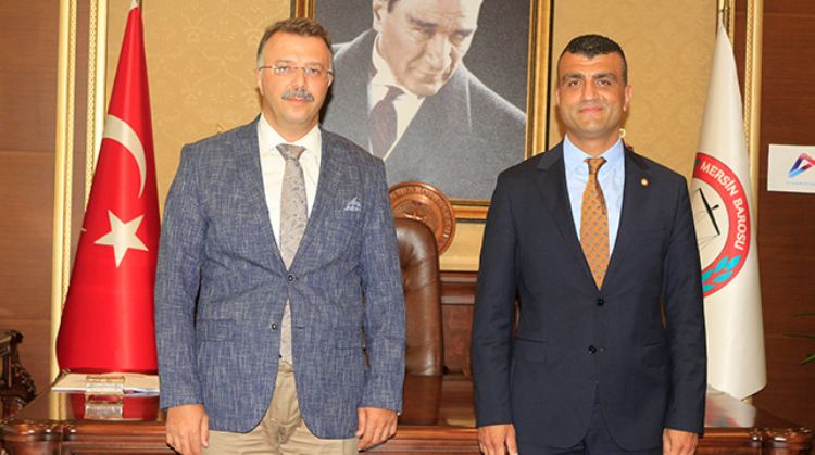 BAŞSAVCI ÖZTOPRAK YENİ BARO BAŞKANINI ZİYARET ETTİ