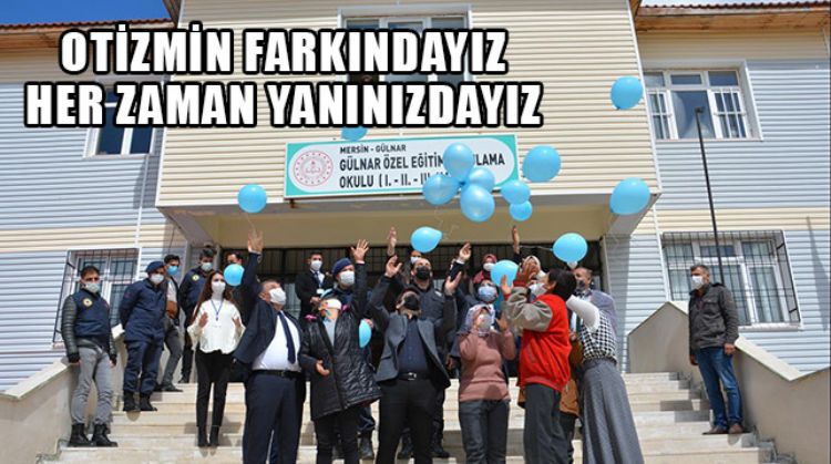 GÜLNAR’DA OTİZM FARKINDALIK ETKİNLİĞİ
