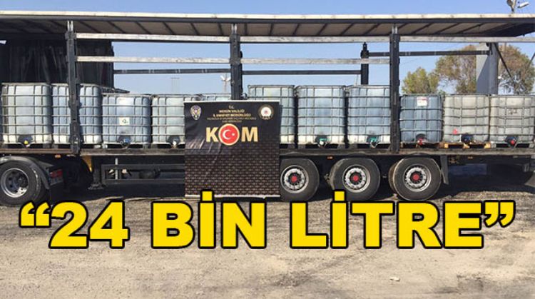 AKDENİZ’DE KAÇAK MOTORİN ELE GEÇİRİLDİ