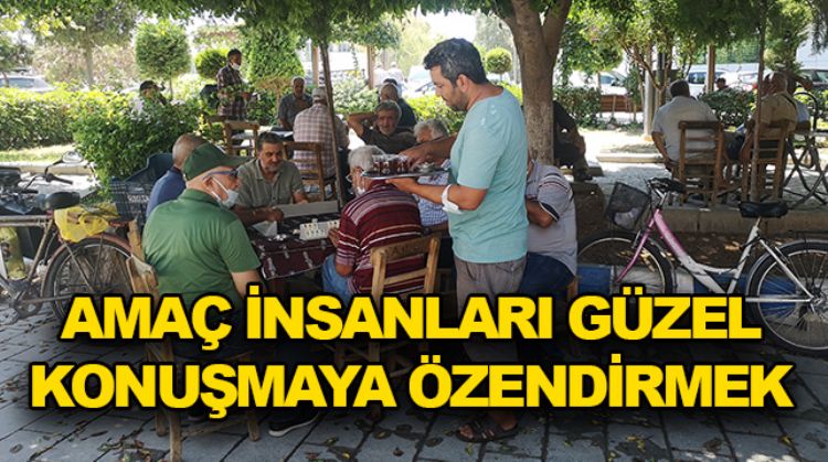TARSUS’TA “HİTABA” GÖRE ÇAY VEREN ÇAY OCAĞI