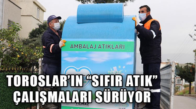 TOROSLAR’A 3’ÜNCÜ SIFIR ATIK BELGESİ